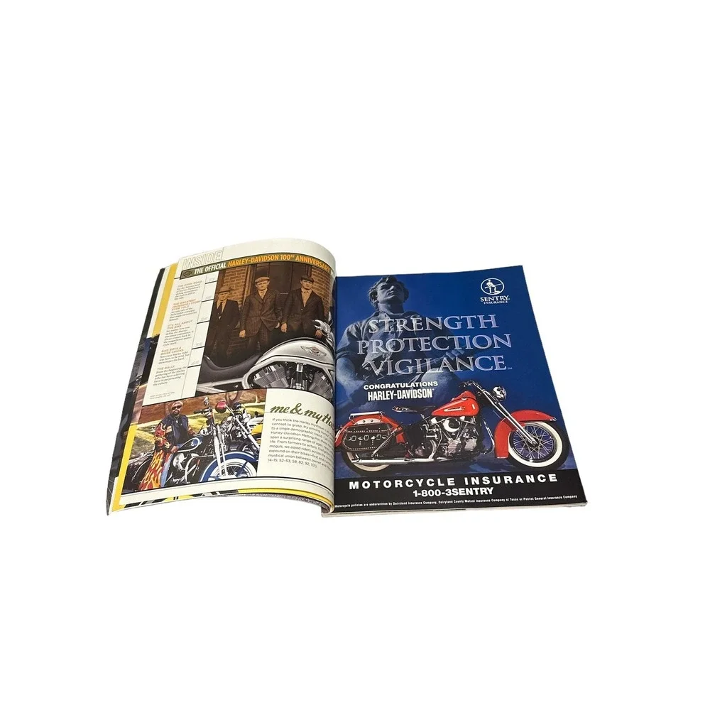 Harley-Davidson 100th Official Anniversary Collector's Edition Magazine1903-2003